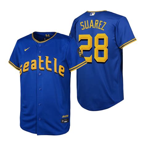 seattle mariners nike 2023 city connect replica jersey - royal|nike mariners jersey.